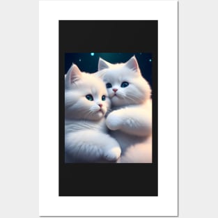 Adorable Kittens - Modern Digital Art Posters and Art